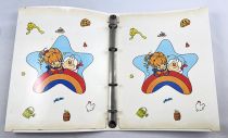 Rainbow Brite / Iridella - Set of 4 School Binders (7\ x9\ ) - Mattel / Hallmark 1985