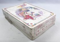 Rainbow Brite / Iridella - Set of 7 School Notebooks (6\ x8\ cm) Model B (cellophane) - Mattel / Hallmark 1986