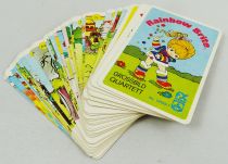 Rainbow Brite - Jeu de cartes à jouer \ Grossbild Quartett\  - FX Schmid Allemagne 1983