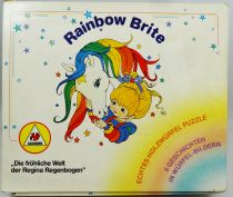 Rainbow Brite - Jeu de Puzzle-Cubes en bois - Eichhorn Allemagne 1983