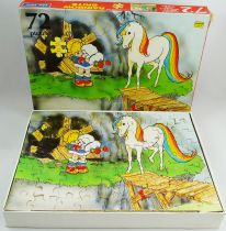 Rainbow Brite - jigsaw puzzle 72 wooden pieces 23X32cm - Play Time 1983