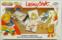 Rainbow Brite - Lacing Craft Pictures (Jeu d\'images à lacer) - Spears\'s Games 1985