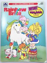 Rainbow Brite - Lot de 15 Activity Books (Livres d\'Activité) - Golden 1984-1985