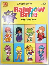 Rainbow Brite - Lot de 15 Activity Books (Livres d\'Activité) - Golden 1984-1985