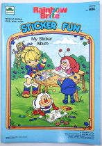 Rainbow Brite - Lot de 15 Activity Books (Livres d\'Activité) - Golden 1984-1985