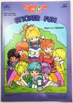 Rainbow Brite - Lot de 15 Activity Books (Livres d\'Activité) - Golden 1984-1985