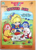 Rainbow Brite - Lot de 15 Activity Books (Livres d\'Activité) - Golden 1984-1985