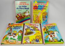 Rainbow Brite - Lot des 5 Livres \ Bibliothèque Rose\ 