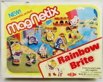 Rainbow Brite - Magnetix playborad with magnets - Presto Magix 1983