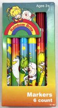 Rainbow Brite - Markers 6 Count - Innovative Design (2010)