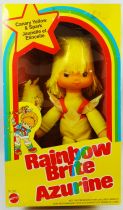 Rainbow Brite - Mattel - 9\  Doll - Canary Yellow & Spark Sprite (Box Canada \ Azurine\ )