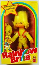 Rainbow Brite - Mattel - 9\  Doll - Canary Yellow & Spark Sprite (Box USA)