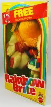 Rainbow Brite - Mattel - 9\  Doll - Rainbow Brite & Twink Sprite \ Free Slippers & Nightie\  (Box USA)