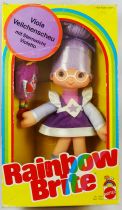 Rainbow Brite - Mattel - 9\  Doll - Shy Violet & I.Q. Sprite (Box Germany)