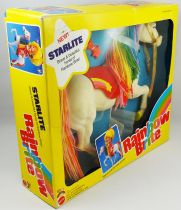 Rainbow Brite - Mattel - 9\  Doll - Starlite Horse \ flocked hard body\  (Box USA)