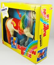 Rainbow Brite - Mattel - 9\  Doll - Starlite Horse \ flocked hard body\  (Box USA)