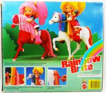 Rainbow Brite - Mattel - 9\  Doll - Starlite Horse \ flocked hard body\  (Box USA)