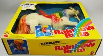 Rainbow Brite - Mattel - 9\  Doll - Starlite Horse \ flocked hard body\  (Box USA)