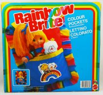 Rainbow Brite - Mattel - 9\  Doll Accessory - Colour Pockets Bed