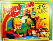 Rainbow Brite - Mattel - Accessoire Poupée 23cm - Colour Cottage / Casita de Colores (Boite Espagne \ Arco Iris\ )