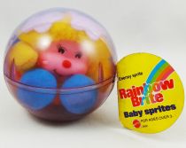 Rainbow Brite - Mattel - Poupée 12cm - Eeensy Baby Sprite (neuf en boule scellée avec tag)