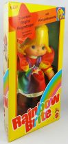 Rainbow Brite - Mattel - Poupée 23cm - Dress-up Rainbow Brite / Blondine avec cassette (Boite Allemagne)