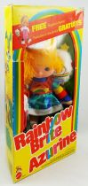 Rainbow Brite - Mattel - Poupée 23cm - Rainbow Brite / Azurine \ Free Slippers & Nightie\  (Boite Canada \ Azurine\ )