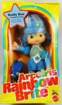 Rainbow Brite - Mattel Aurimat - 9\  Doll - Buddy Blue (Box Mexico \ Arco Iris\ )