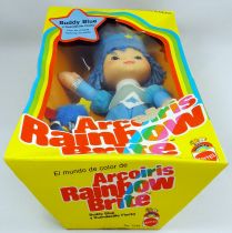 Rainbow Brite - Mattel Aurimat - 9\  Doll - Buddy Blue (Box Mexico \ Arco Iris\ )