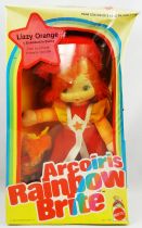 Rainbow Brite - Mattel Aurimat - 9\  Doll - LaLa Orange / Lizzy Orange (Box Mexico \ Arco Iris\ )