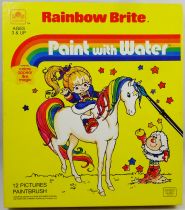 Rainbow Brite - Paint with water (jeu de peinture à l\'eau) - Golden 1983