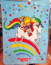 Rainbow Brite - Printed Bed Blanket - Franco Manufacturing 2003