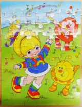 Rainbow Brite - Puzzle 63 pièces 29x36cm \ Sur un air de flûte\  - Golden 1983