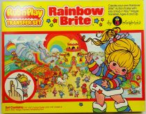 Rainbow Brite - Rub n\'Play Transfer Set - Colorforms 1983