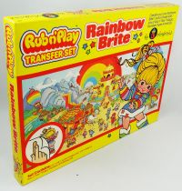 Rainbow Brite - Rub n\'Play Transfer Set - Colorforms 1983