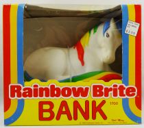 Rainbow Brite - Star Power - Starlite Horse 7\  Coin Bank figure (in box) - 1983