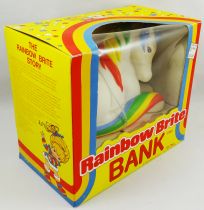 Rainbow Brite - Star Power - Starlite Horse 7\  Coin Bank figure (in box) - 1983