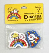 Rainbow Brite - Strawberry Scented Erasers - Ambassador 1983