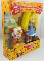 Rainbow Brite - Toy Play - 8\  Action-Figure - Rainbow Brite & Twink with DVD - Hallmark 2003