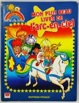 Rainbow Brite - Whitman-France - Livre d\'histoire illustré \ Mon plus beau livre de l\'arc-en-ciel\ 