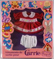 Raynal 795510 - Panoplie Vêtements de Sortie pour Carrie - Robe Rouge Culotte Blanche Neuf Boite