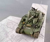 Ree Modeles AB016 Ho 1/87 WW2 Char Sherman M4A2 2° DB Montmirail 501Rcc 2Esc Neuf Boite