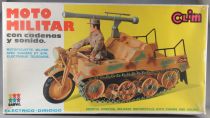 Ref 506 - Remote Control Sound WW2 German Kettenkrad Tank 13\  Battery Toy Mint in Box