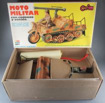 Ref 506 - Remote Control Sound WW2 German Kettenkrad Tank 13\  Battery Toy Mint in Box