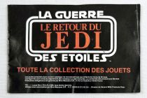 Retour du Jedi 1984 - Miro-Meccano - Insert Booklet Catalog