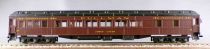 Rivarossi 2724 Ho Pennsylvania R.R. Pullman Car James Logan Tuscan Red Full Interior MIB