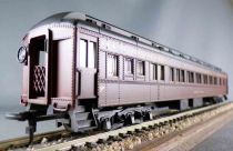 Rivarossi 2724 Ho Pennsylvania R.R. Pullman Car James Logan Tuscan Red Full Interior MIB