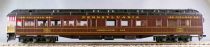 Rivarossi 2725 Ho Pennsylvania R.R. Observation Car 4496 Tuscan Red Full Interior MIB