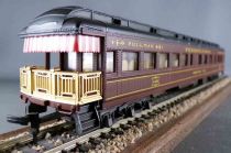 Rivarossi 2725 Ho Pennsylvania R.R. Observation Car 4496 Tuscan Red Full Interior MIB