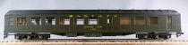 Rivarossi 2732 Ho Santa Fe Diner Car 1418 Green Full Interior MIB